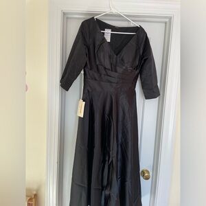 BNWT - See measurements. Tea length dress by Lightininthebox. Black color
